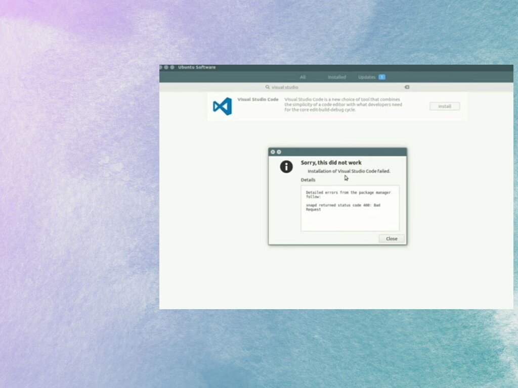 snapd-error-ubuntu