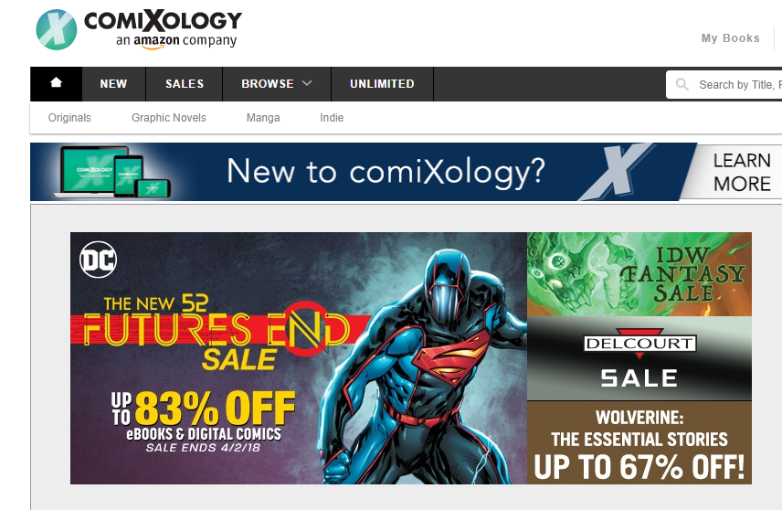 comixology read comics online