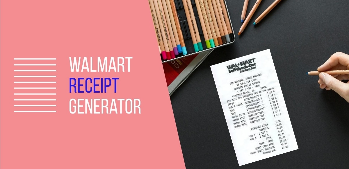 fake Walmart receipt generator tools 2019