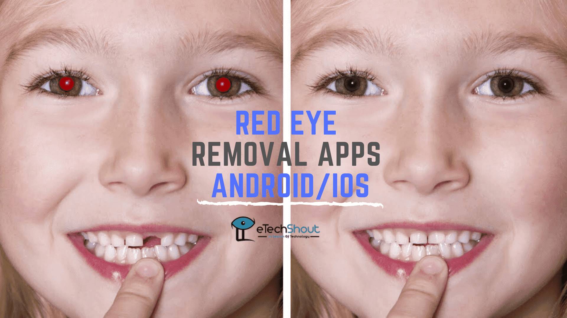 red eye removal from Polarr photo editor