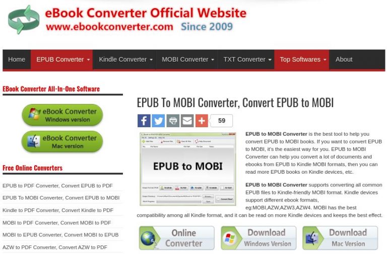 EPUB To MOBI: 11 Best Epub To Mobi Converters For FREE