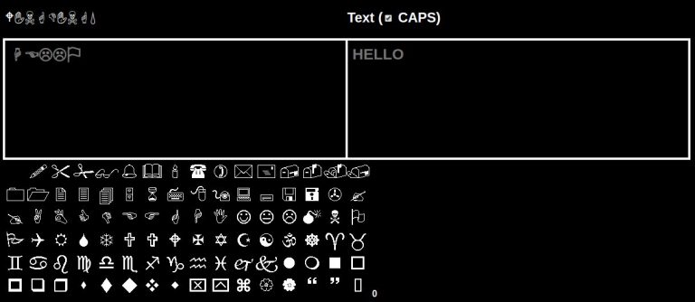 wingdings translator with voice