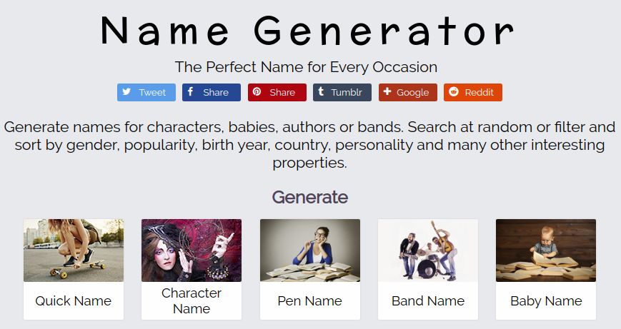 Name generator