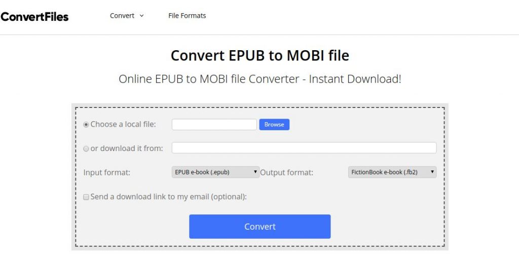 mobi to pdf converter c