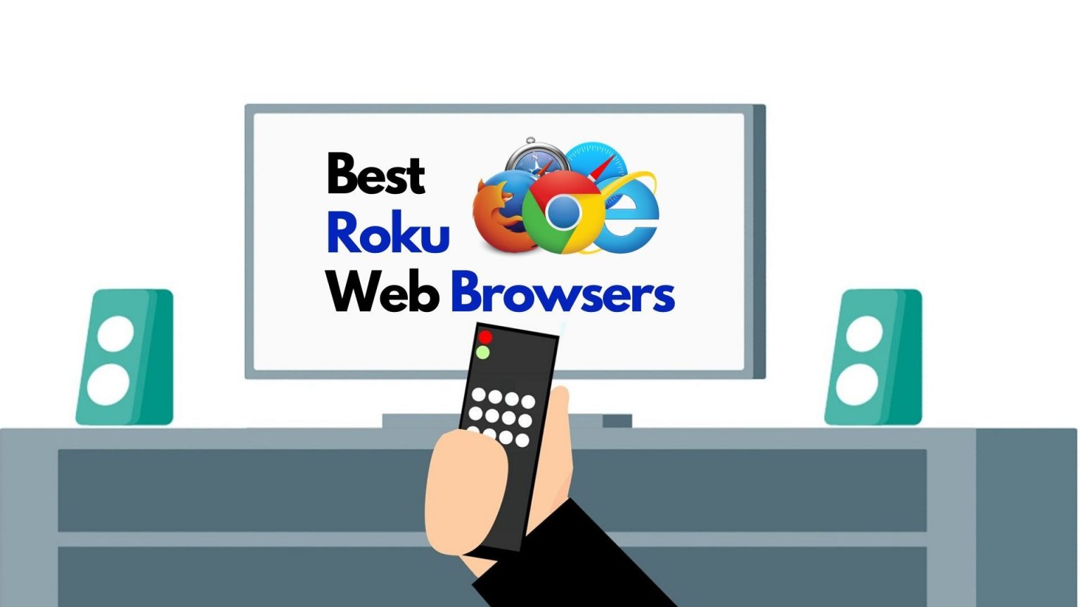 web browser app for roku