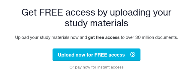 Course Hero FREE access by uploading your study materials