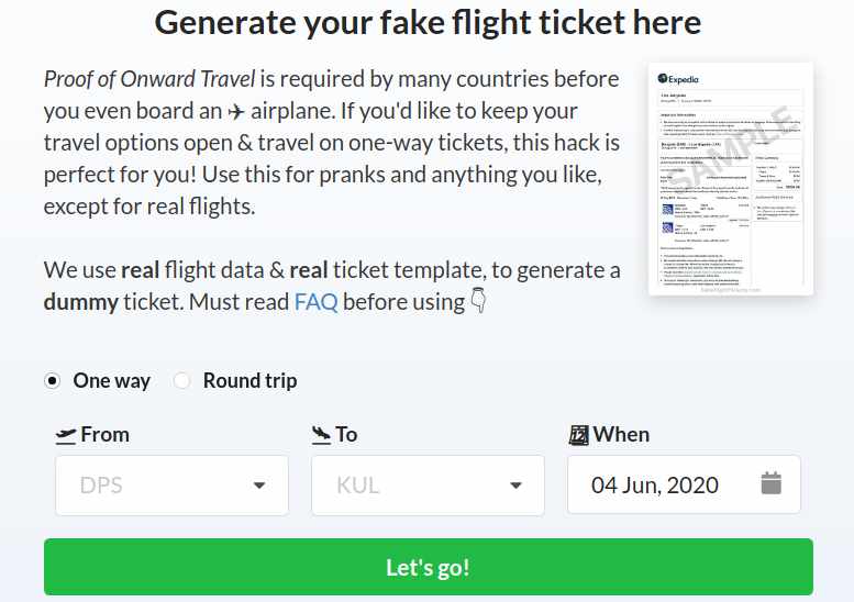 Fake Flight Ticket Websites 7 Best Fake Airplane Ticket Generators Be careful using this service for faking document. fake flight ticket websites 7 best