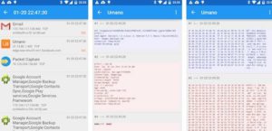 wireshark android phone traffic