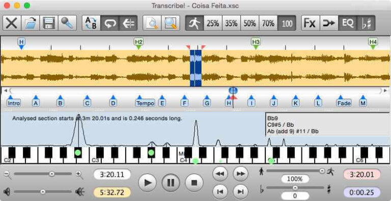 piano transcriptions software