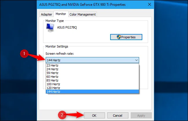 Gaming Monitor Refresh Rate Gaming Monitor Refresh Rate