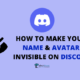 How To Make Discord Name and Avatar Invisible