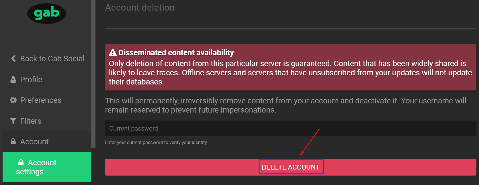 How to Delete Gab Account (Step-by-Step Guide)