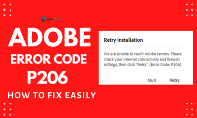 How to Fix Adobe Error Code P206