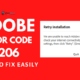 How to Fix Adobe Error Code P206