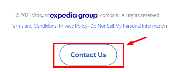 Vrbo Contact Option to Deactivate Account