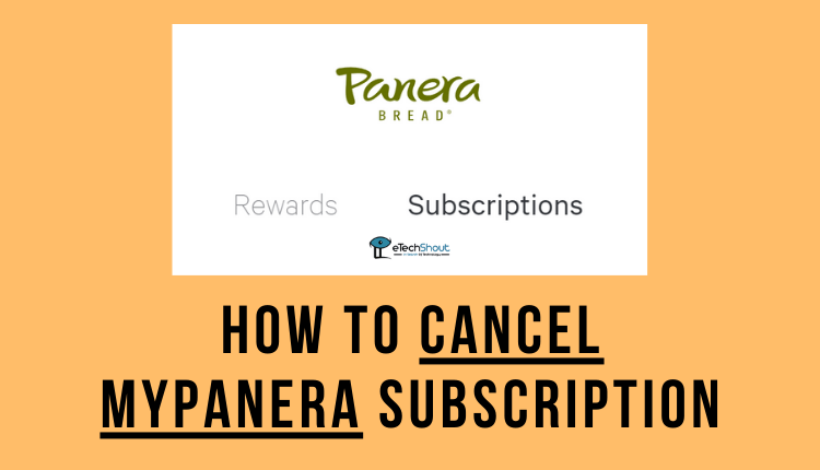how to delete panera account