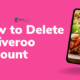 How to Delete Deliveroo Account