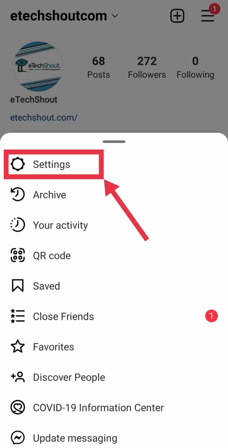 How to Change Region on Instagram? (Guide 2023) » eTechShout