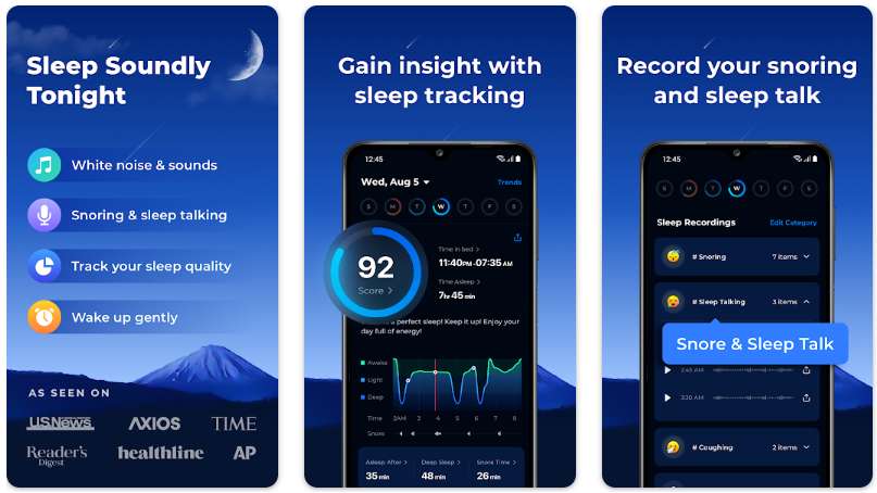 ShutEye sleep tracker app