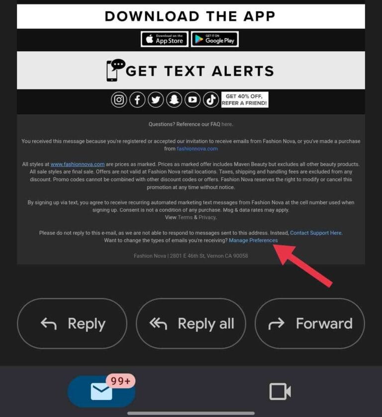 How to Unsubscribe from Fashion Nova Emails (4 Methods)