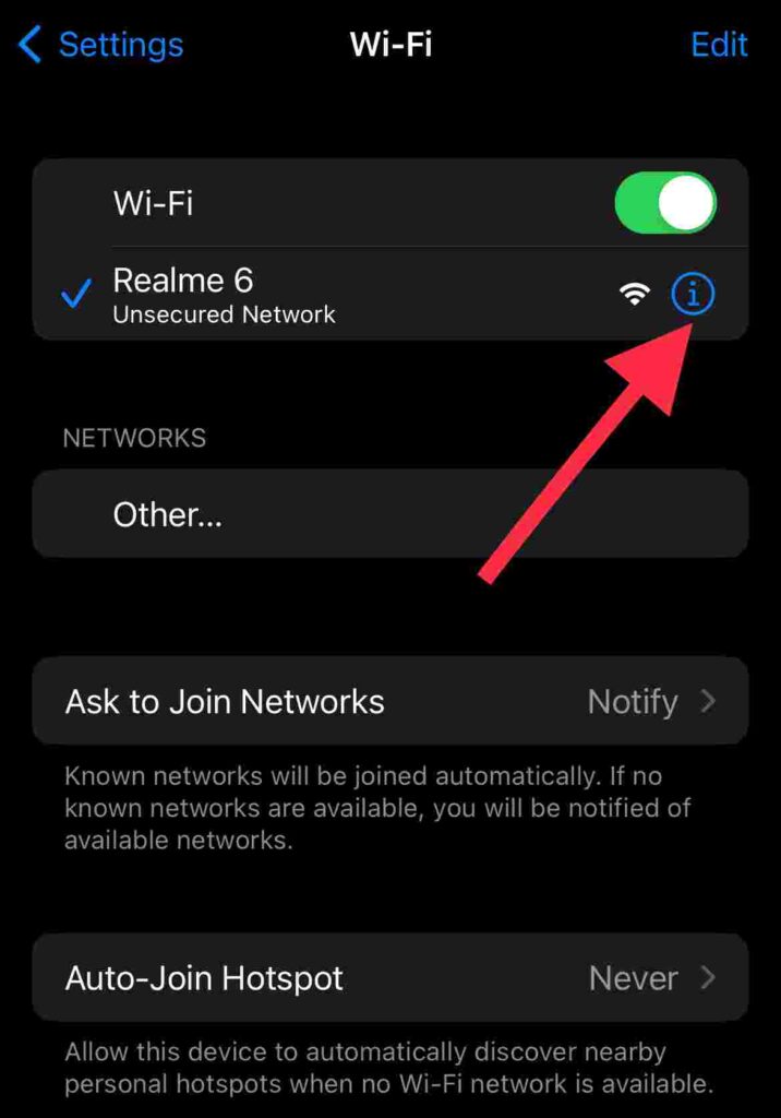 Wifi Configuration on iOS