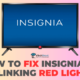 Fix Insignia TV Blinking Red Light