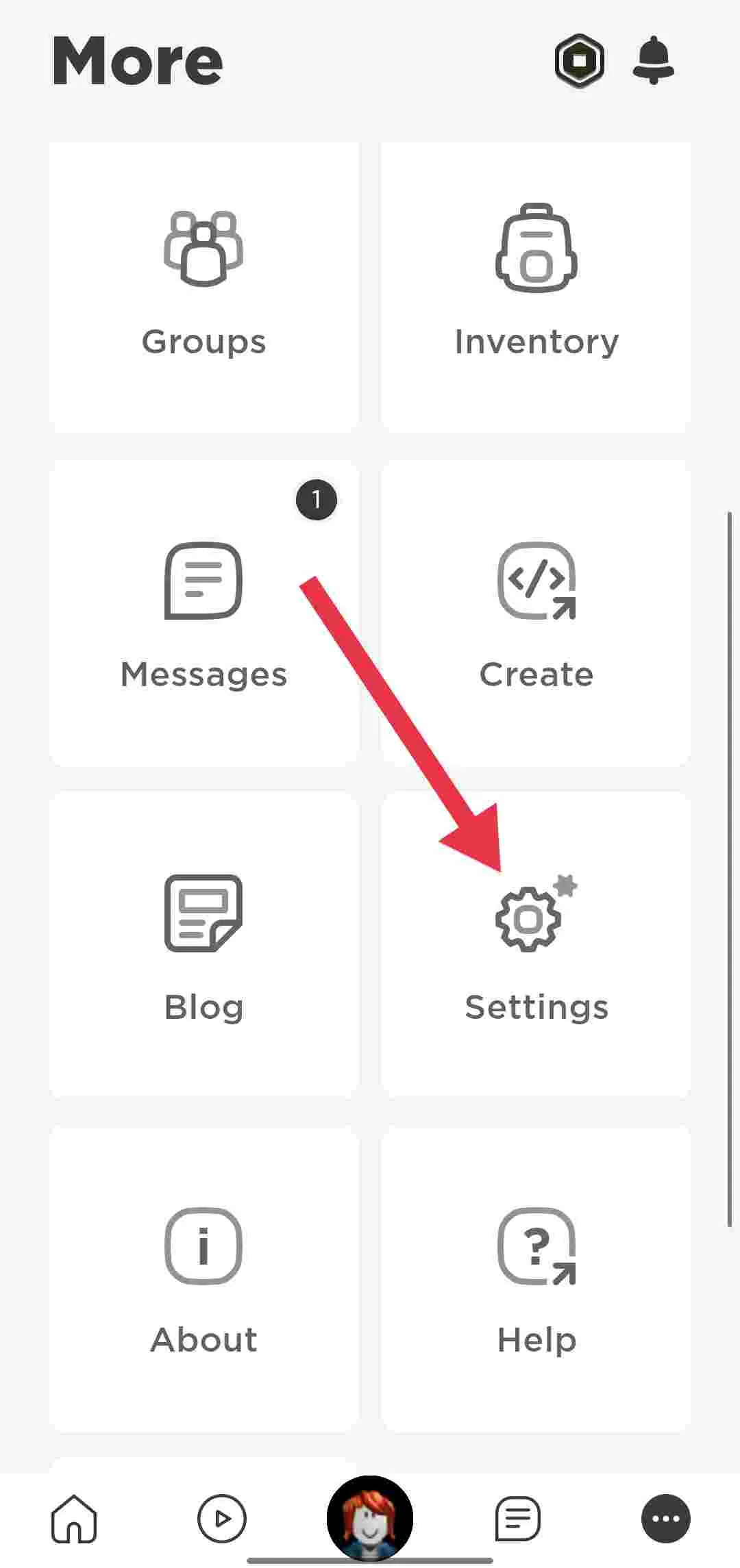 Roblox App Settings
