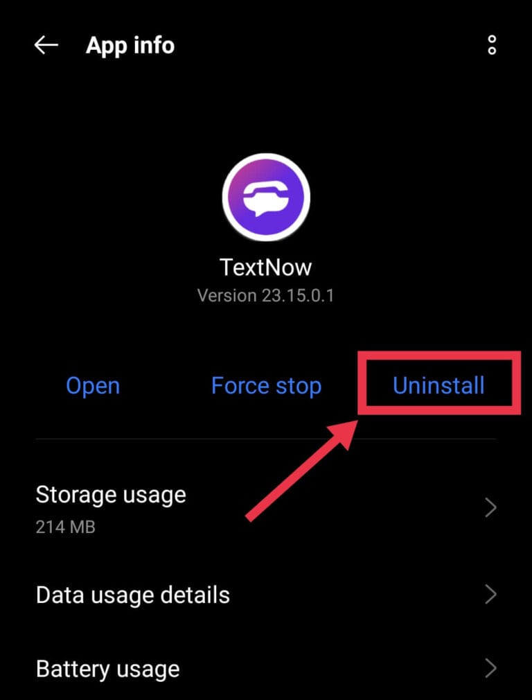 How to Delete TextNow Account Permanently