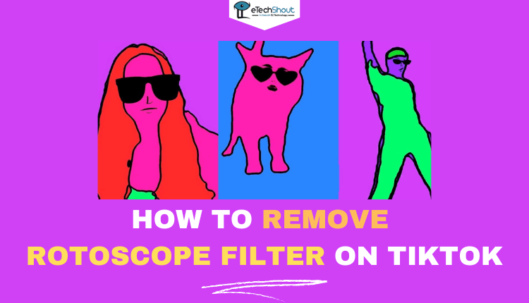 How to Remove Rotoscope Filter on TikTok