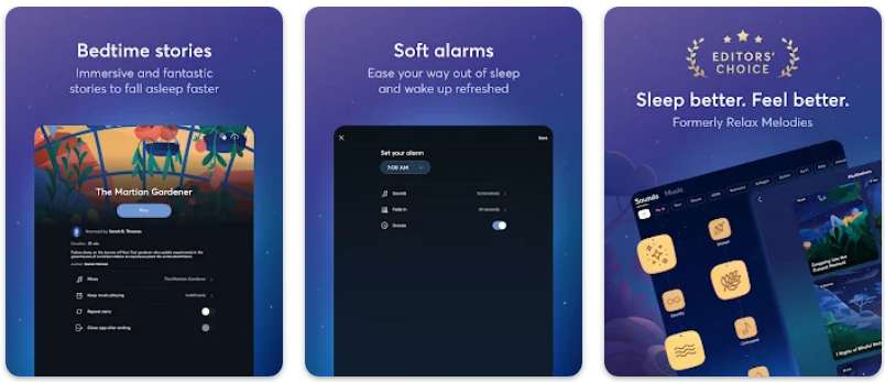 BetterSleep App Features