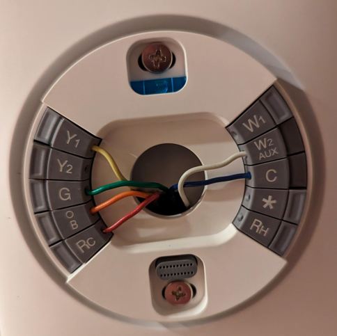 Inspect the Wirings of Nest Thermostat