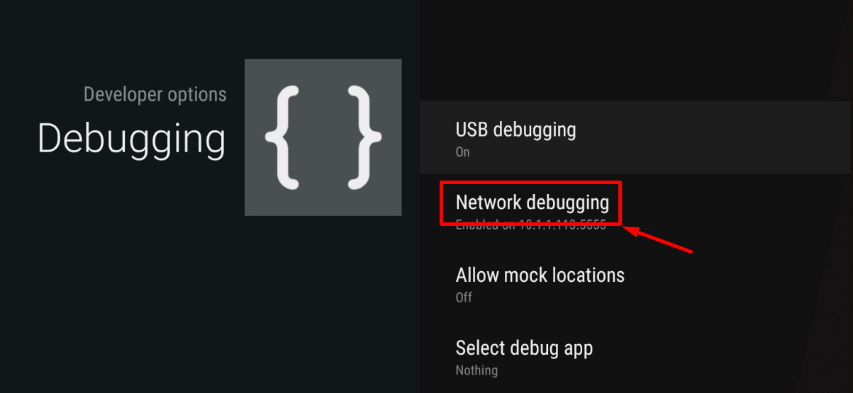 Network debugging Nvidia Shield