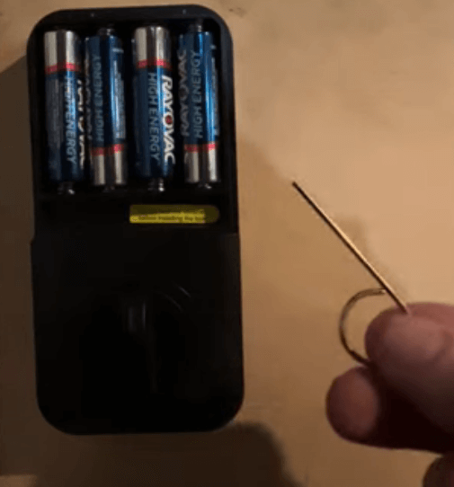 Pin to reset Hornbill Smart Lock