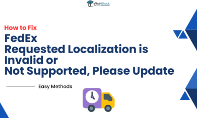 Fix FedEx Requested Localization is Invalid or Not Supported, Please Update Error