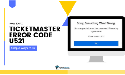 Fix Ticketmaster Error Code u521