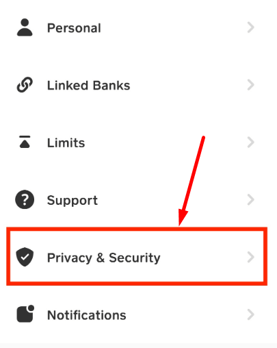 Cash app privacy and security