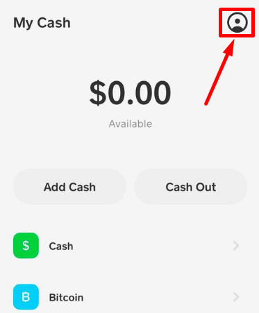 Cash app profile icon