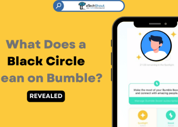 What Does a Black Circle Mean on Bumble