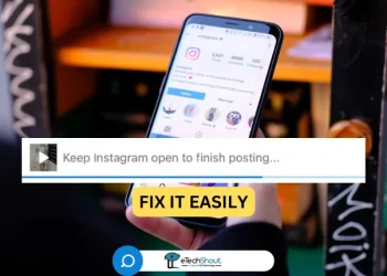 Fix Keep Instagram Open to Finish Posting