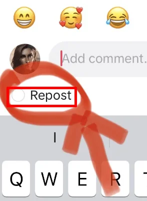 Turn off video repost TikTok