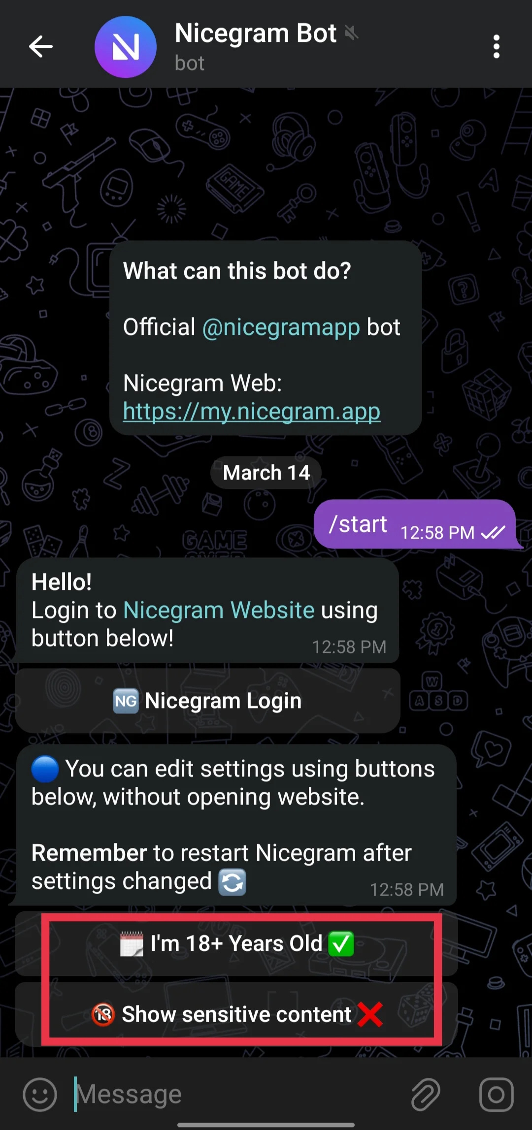 Nicegram Bot