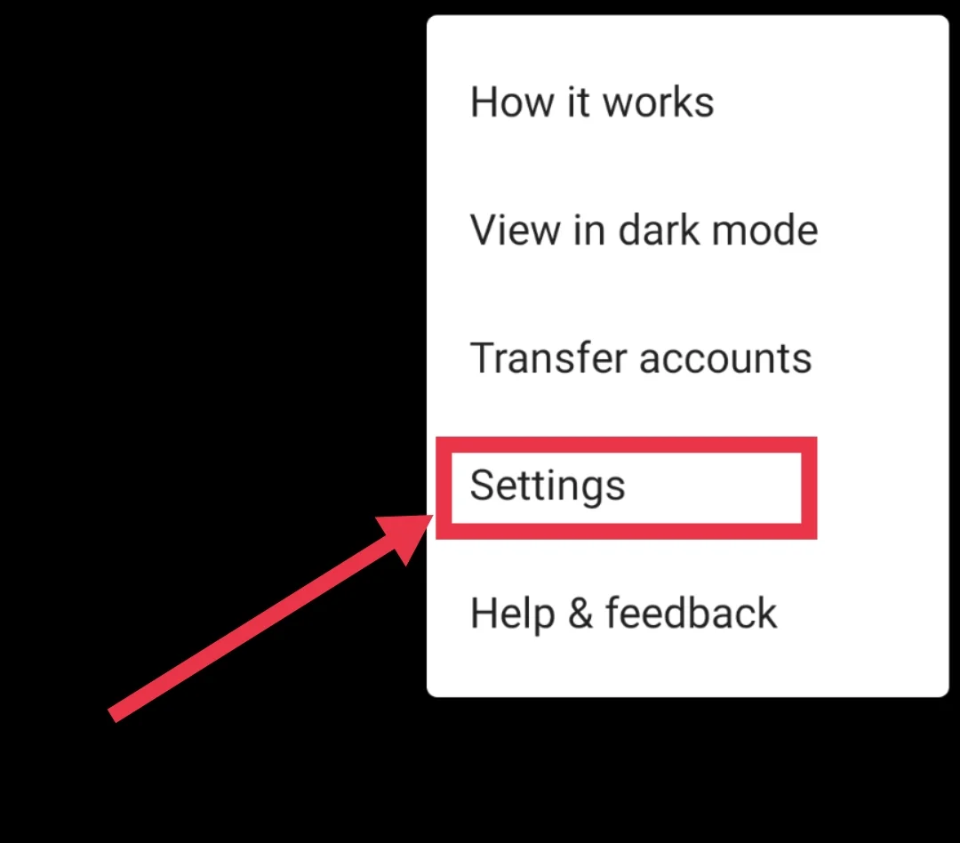 Google Authenticator Settings