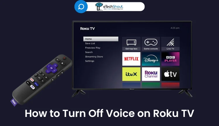 How to Turn Off Voice on Roku TV