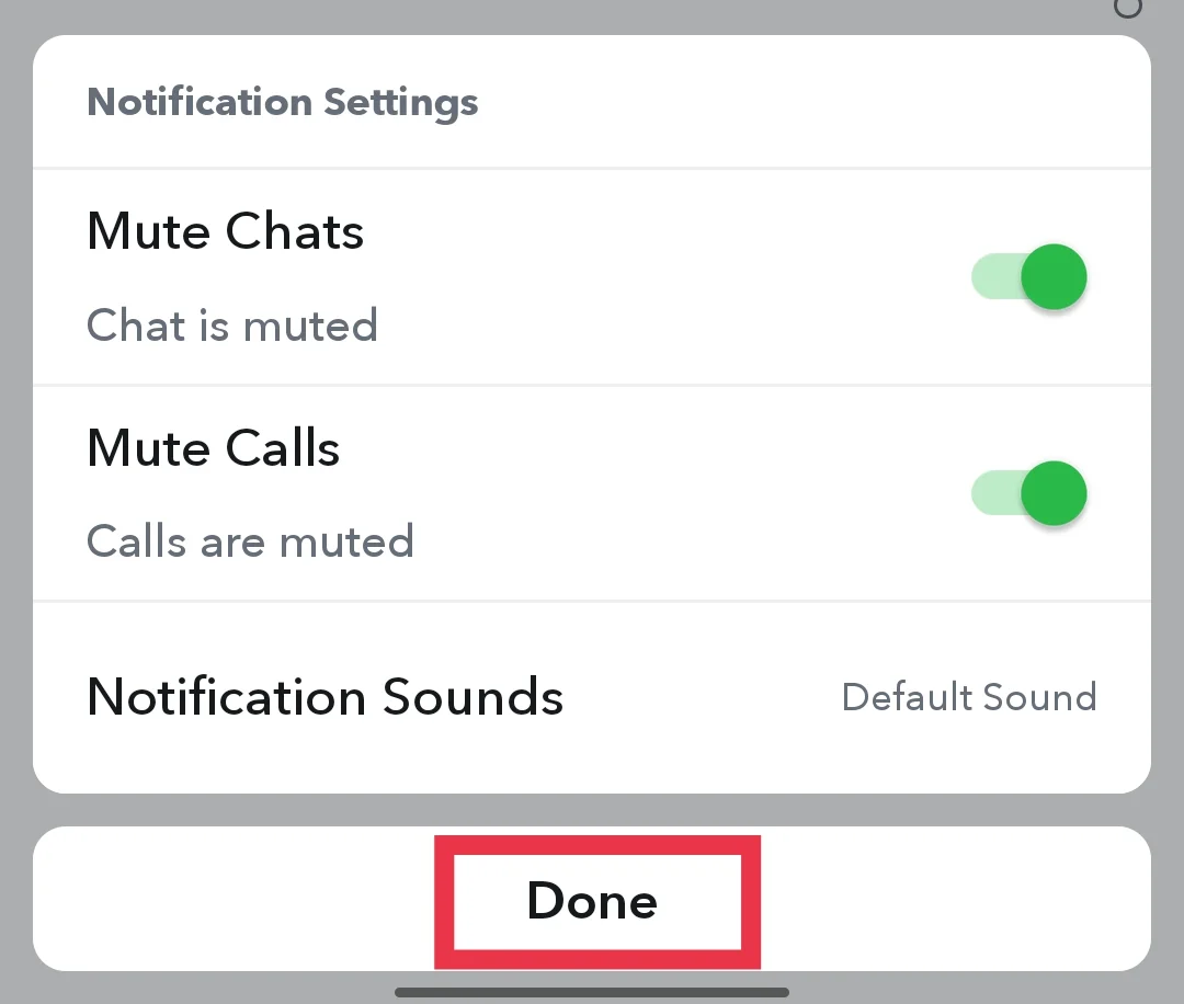 Notifications Settings Snapchat