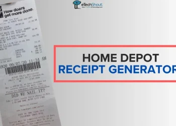 Home Depot Receipt Generators