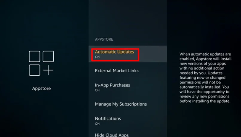 Automatic Updates On Firestick