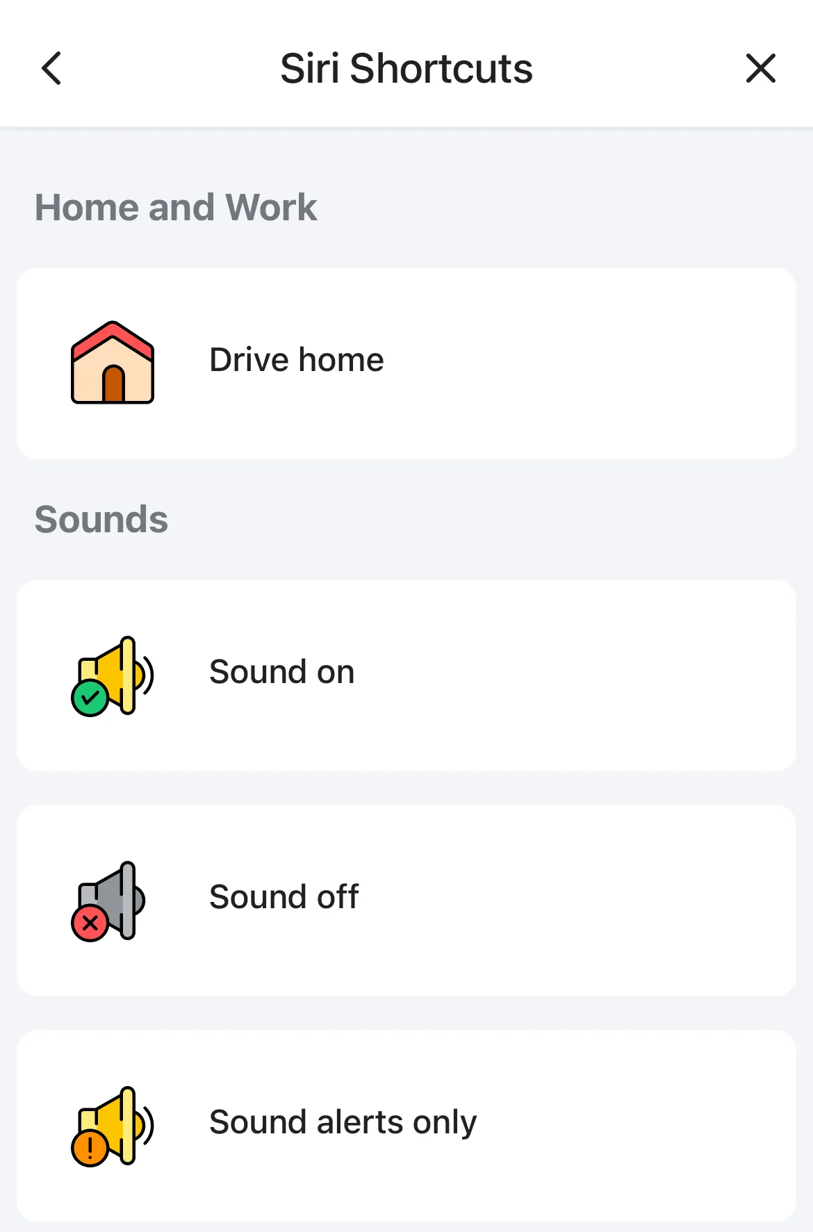 Siri Shortcuts on Waze