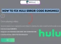 Fix Hulu Error Code RUNUNK13