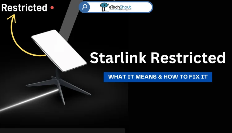 Starlink Restricted Meaning and Fix