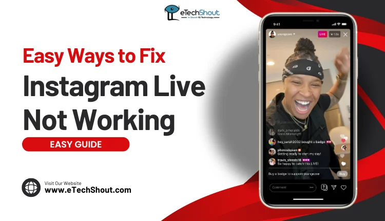 Fix Instagram Live Not Working